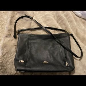 Leather Coach purse